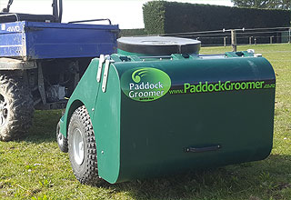 Super Groomer Paddock Groomer horse manure collector